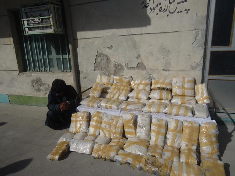 کشف 320کیلوتریاک در بافت کرمان