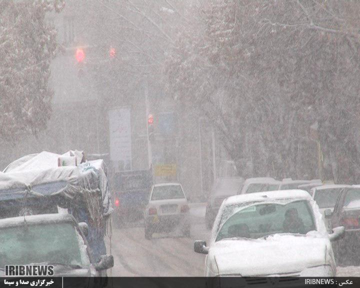بارش برف و باران در آذربایجان شرقی
