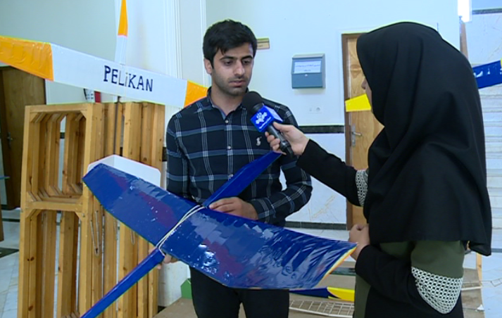 کسب موفقیت تیم هوا فضای دانشگاه پیام نور بوشهر