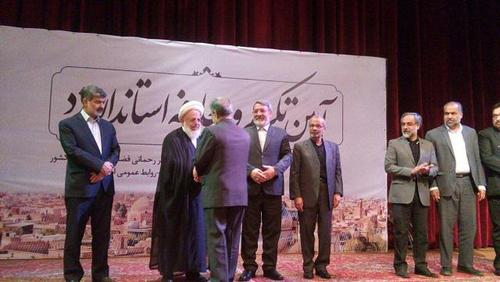 مراسم تودیع ومعارفه استانداران قدیم وجدید یزد