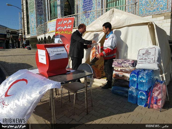 ارسال سومین محموله امدادی از اردبیل به مناطق زلزله زده ارسال سومین محموله امدادی از اردبیل به مناطق زلزله زده