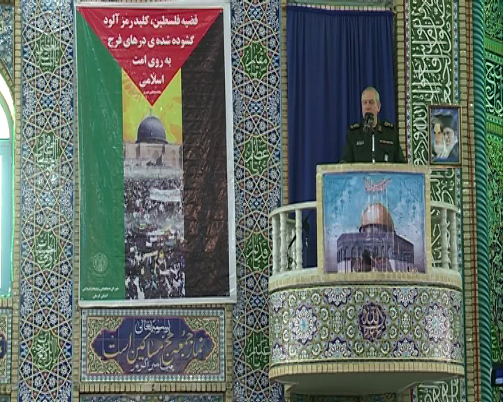 مشاور عالی فرمانده کل قوا : ادامه جهاد مسلحانه ، راهبرد آزادی قدس شریف