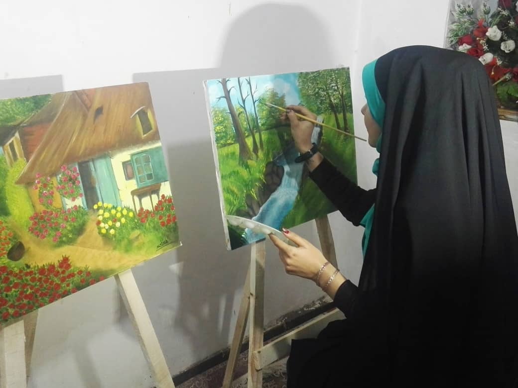 کسب ۸ مقام ملی توسط نقاش و کاریکاتوریست دهدشتی