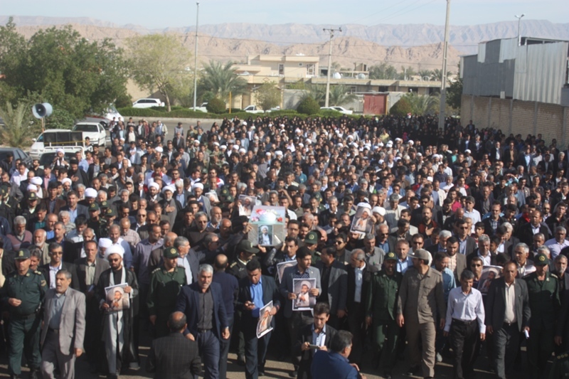 تشییع پیکر امام جمعه خنج