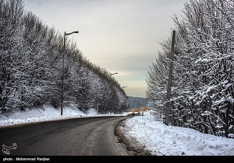 طبعیت برفی ديلمان + تصاویر