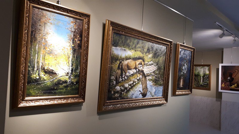 برپایی نمایشگاه نقاشی در مرودشت