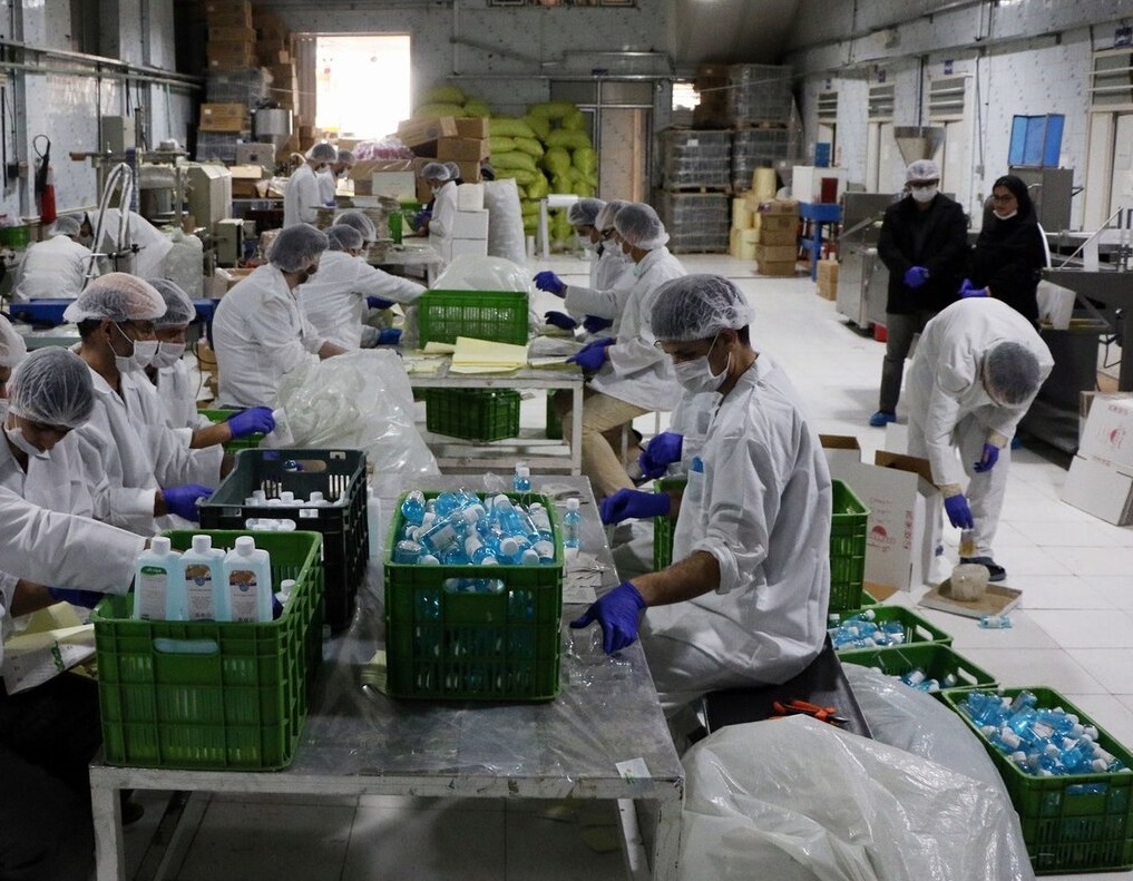 تولید ۶۰۰ هزار لیتر مواد ضدعفونی در آذربایجان شرقی تولید ۶۰۰ هزار لیتر مواد ضدعفونی در آذربایجان شرقی