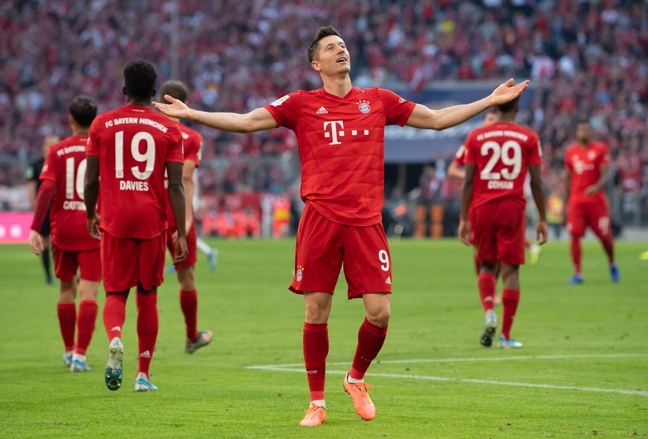 لواندوفسکی آقای گل پیش از موعد لواندوفسکی آقای گل پیش از موعد