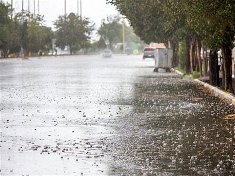 ادامه بارش رگبای باران در استان مازندران