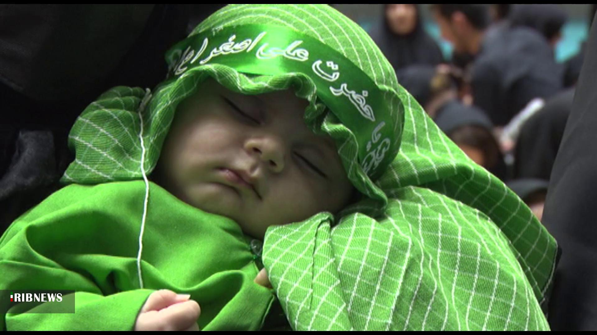 به یاد کوچکترین شهید دشت کربلا , حضرت علی اصغر (ع)