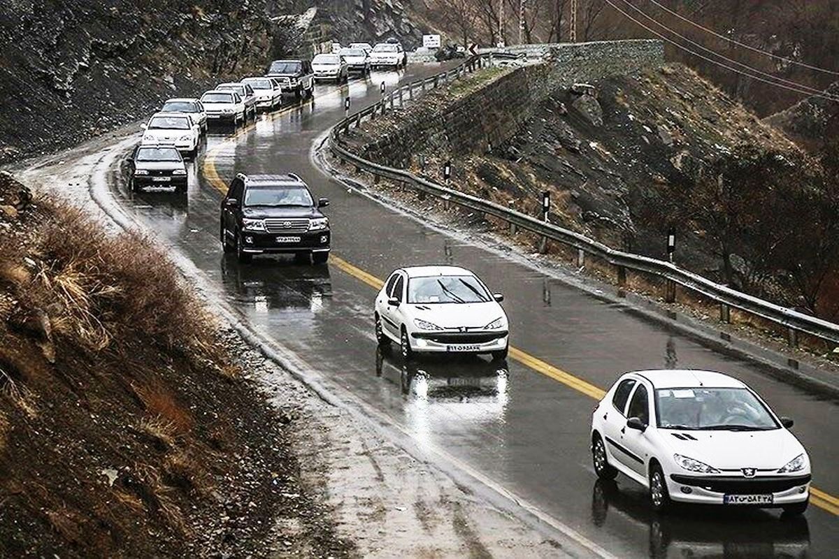 بازبودن محور‌های مواصلاتی خوزستان و ترافیک روان در جاده‌ها