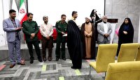 تجلیل از بانوان بسیج رسانه هرمزگان