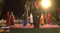 برگزاری سوگواره ملی تعزیه در روستای ده زیار
