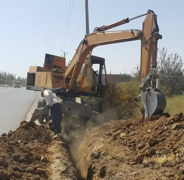 پیشرفت ۶۰ درصدی پروژه آبرسانی ۶ روستایی شهرستان چهار برج 