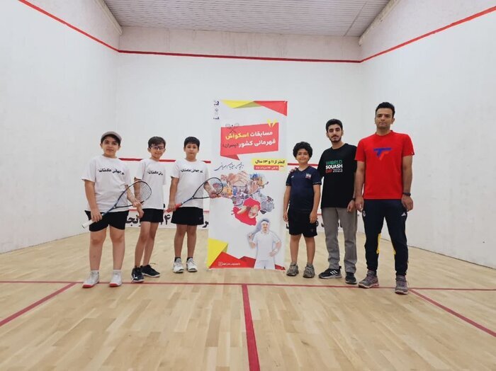 قهرمانان اسکواش پسران کشور در زنجان مشخص شدند قهرمانان اسکواش پسران کشور در زنجان مشخص شدند