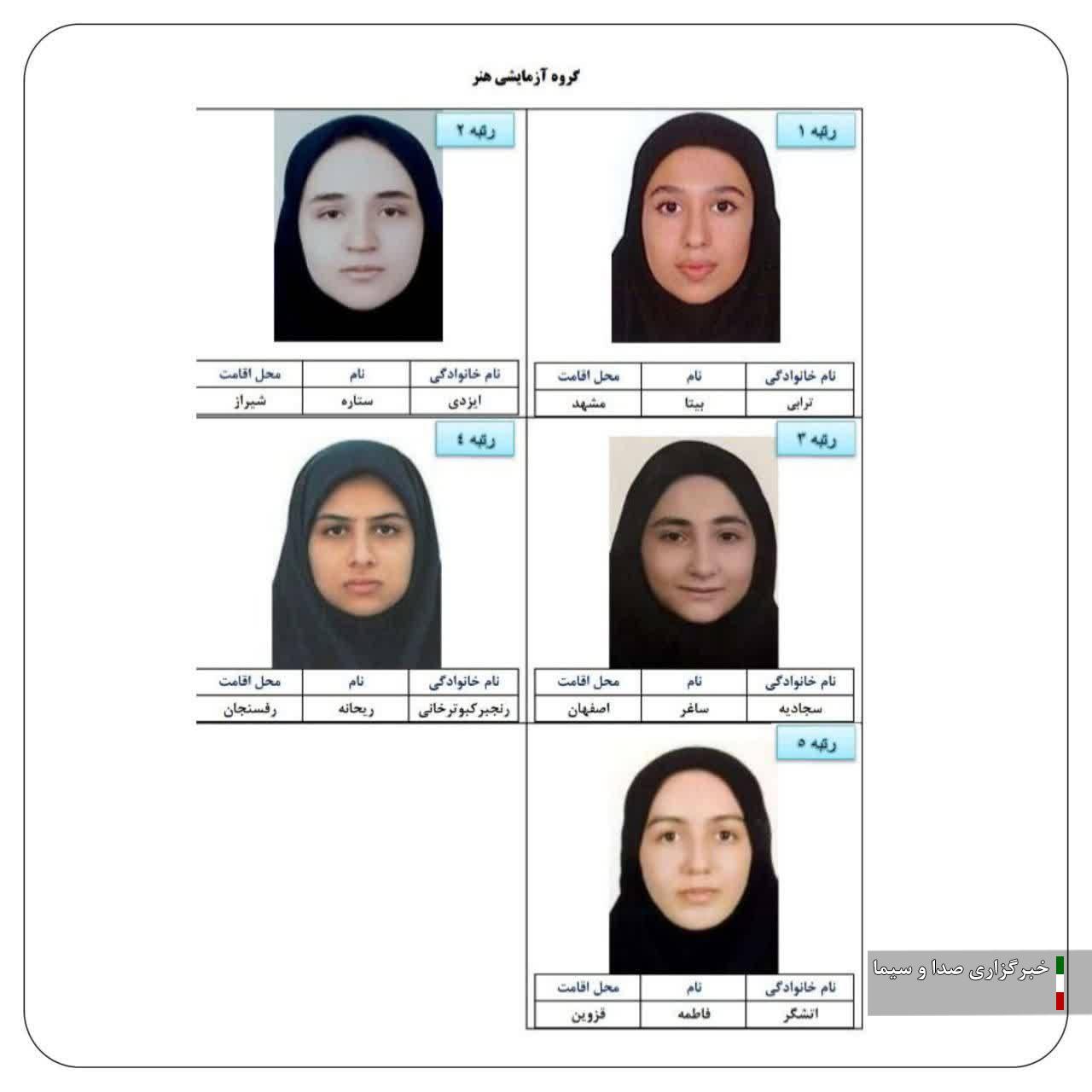 درخشش چهار اصفهانی در بزرگترین رقابت علمی کشور