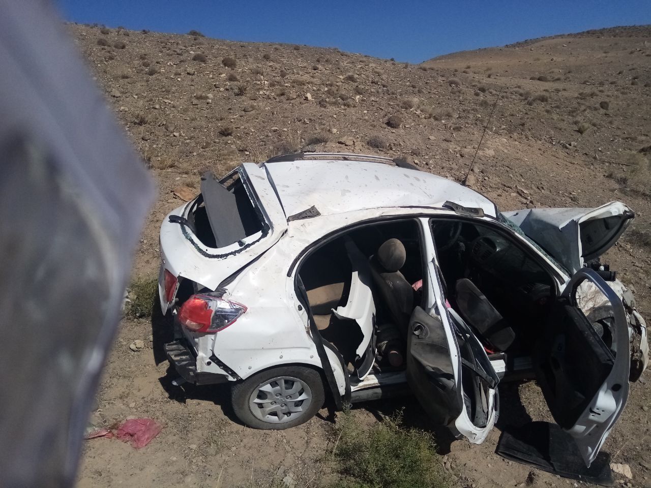 ۴ مصدوم بر اثر حادثه رانندگی در ازادراه غدیر