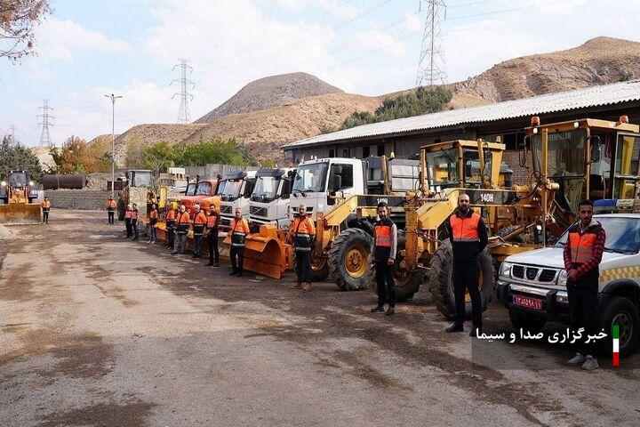 آماده‌باش ۱۲ هزار راهدار در طرح زمستانی