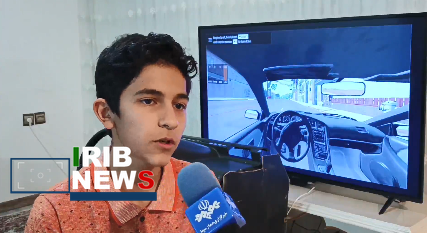 خلاقیت دانش آموز مراغه‌ای در ساخت شبیه ساز ماشین