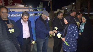 برگزاری رژه خودرویی به پاس تلاش پاکبانان تمیز ترین شهر ایران