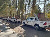 اهدای جهیزیه و لوازم ضروری زندگی به  ۴۰۰ خانوار کم برخوردار