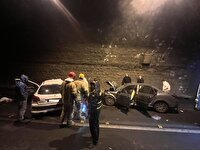 تصادف خودرو در کرج یک فوتی و چهار مصدوم داشت