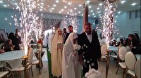جشن وصال ۱۵ زوج جوان در ملایر