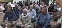 مشتهای گره کرده پیشکسوتان رسانه و دفاع مقدس سیستان و بلوچستان در دفاع از رسانه ملی