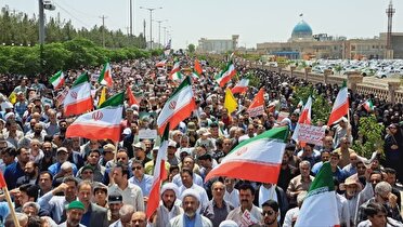 برگزاری راهپیمایی جمعه‌های خشم و نصر  در خراسان جنوبی