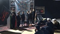 برگزاری مراسم گرامیداشت شهدای عزت و شرافت در حاجی آباد