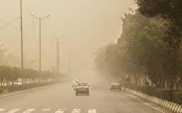 نفوذ گرد و غبار به جو استان کرمانشاه تا روز شنبه