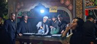 برپایی موکب هیأت چهارده معصوم دادگستری در گلستان شهدا