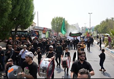 برگزاری مراسم تاسوعا و عاشورای حسینی در کوچه و خیابان‌های استان کرمانشاه