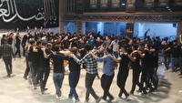 نوای پرشور عاشقان حسینی شهرپیر در شب تاسوعا