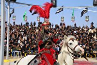 عزاداری چهار برجی‌ها در مجلس تعزیه ابا عبدالله الحسین (ع) و یاران با وفایش
