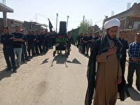 اقامه عزای تاسوعای حسینی در روستا‌های آذربایجان غربی