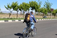 دوچرخه سوار مازندارانی ، سفیر پیشگیری از اعتیاد