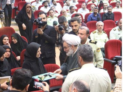 پاسداشت شهدای اقتدار ناجای گیلان