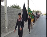 پیاده‌روی اربعینی جوانان دارابی برای سیزدهمین سال متوالی