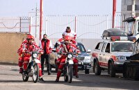 برگزاری مانور امداد و نجات و مهار آتش‌سوزی در آباده
