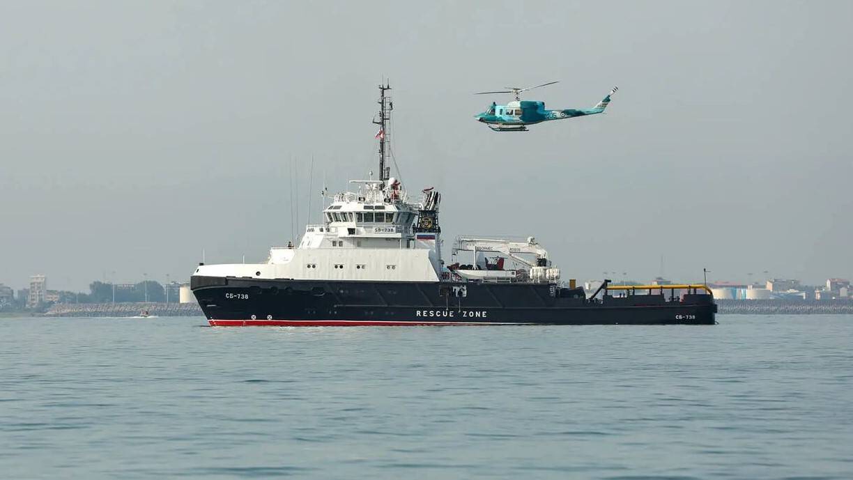 شناور روسیه برای شرکت در رزمایش مرکب امداد و نجات ۲۰۲۵ وارد خزر شد شناور روسیه برای شرکت در رزمایش مرکب امداد و نجات ۲۰۲۵ وارد خزر شد