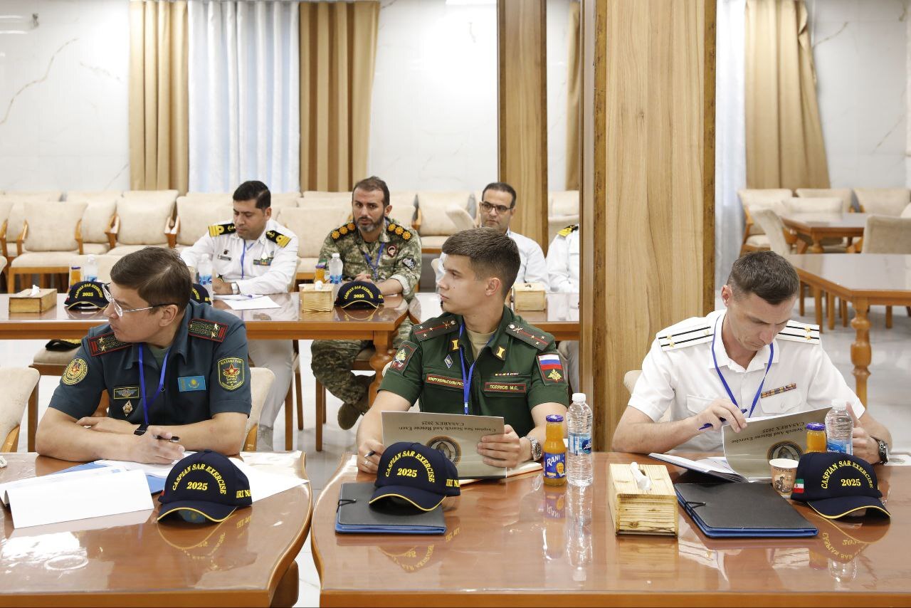 **** شرط اصلی تامین امنیت دریای خزر همکاری نیروهای مسلح حاشیه این دریاست