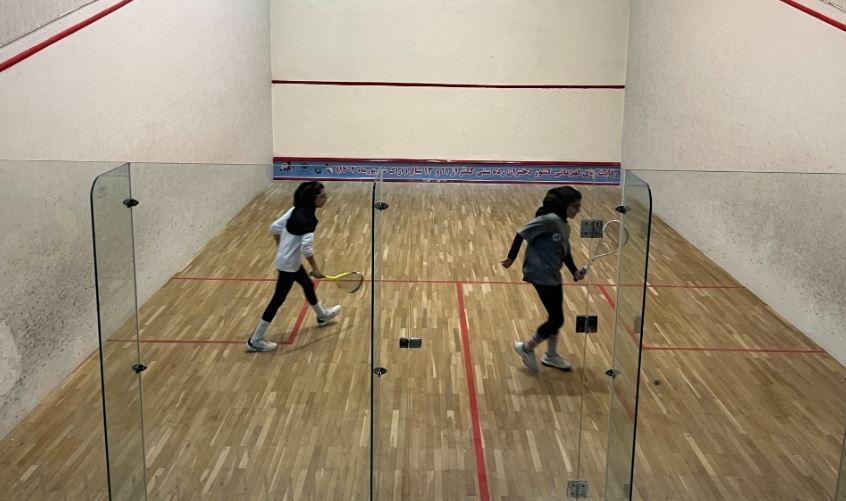 معرفی برترین‌های اسکواش قهرمانی دختران ایران