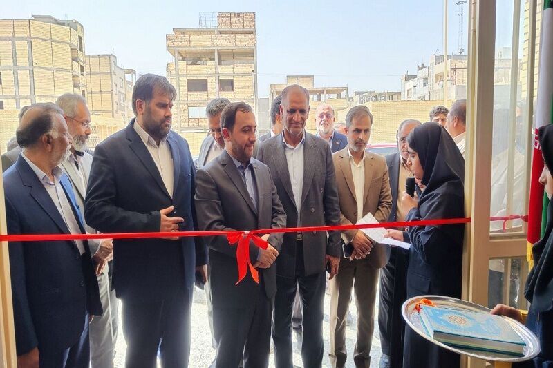 افتتاح مدرسه ۱۲ کلاسه مسکن مهر در زاهدان