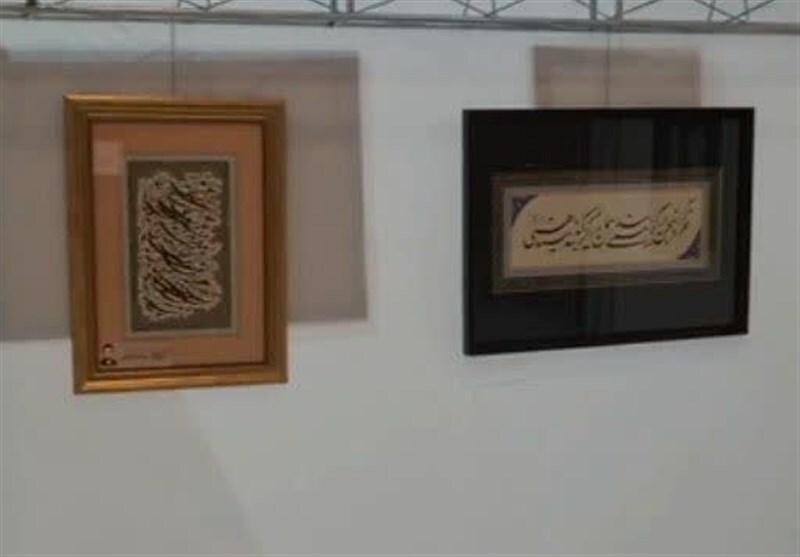برگزاری نمایشگاه خوشنویسی صار و انصار در دهدشت