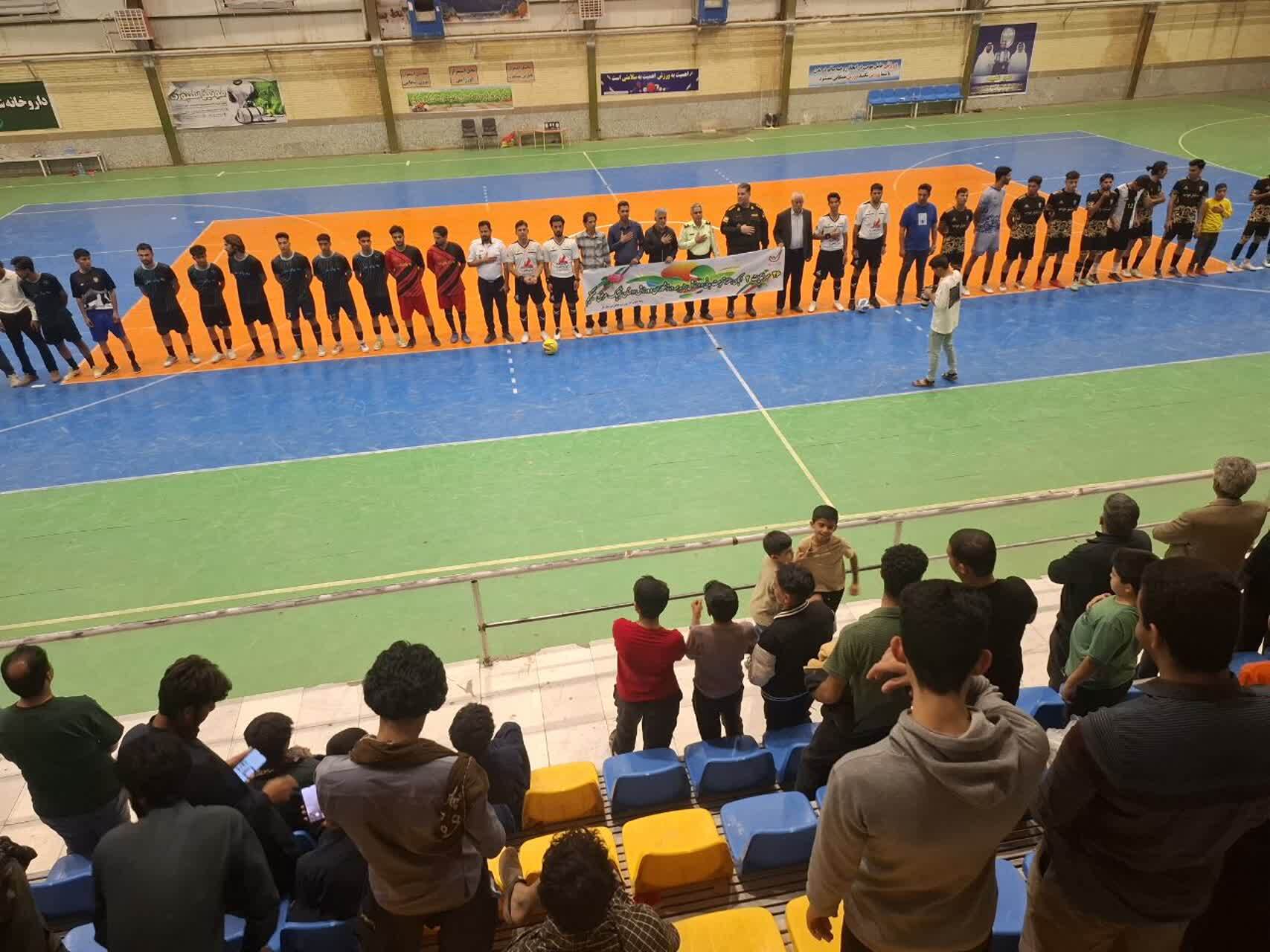 برگزاری مسابقات چهارجانبه فوتسال برگزاری مسابقات چهارجانبه فوتسال