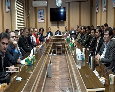 تجلیل از فرمانده قرارگاه امام سجاد و سپاه مهاباد