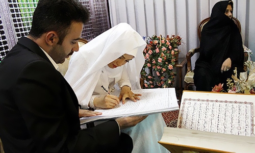 ثبت ۳ هزارو ۲۱۰ واقعه ازدواج در استان زنجان ثبت ۳ هزارو ۲۱۰ واقعه ازدواج در استان زنجان