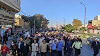 برگزاری همایش پیاده روی در ماهدشت