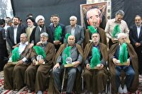 برگزاری آیین تجلیل از پیر غلامان حسینی